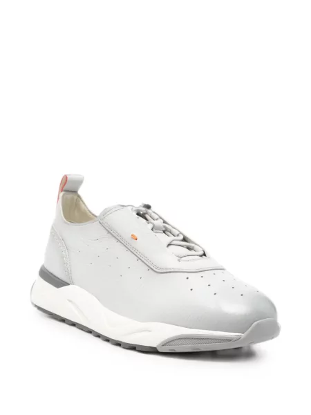 Sneakerși Santoni gri