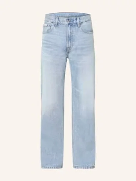 Calvin Klein Jeans Džíny Signature Straight Relaxed Fit retro light
