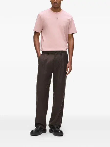 Pantaloni Karl Lagerfeld maro