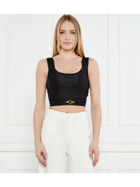 Cropp top Just Cavalli negru