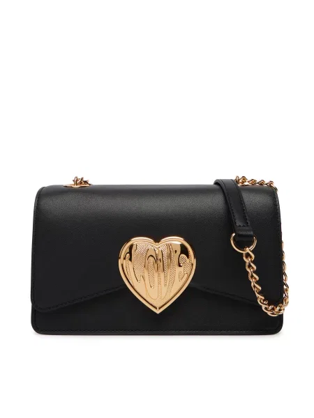 LOVE MOSCHINO Ročna torba črna