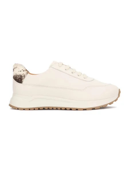 Sneakersy Kazar skórzane beżowe
