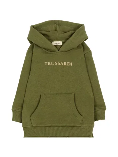 Komplet dresowy dziecięcy Trussardi zielony
