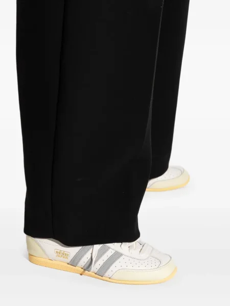 Sneakerși Adidas din piele negru