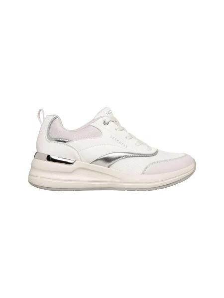 Pantofi Skechers alb