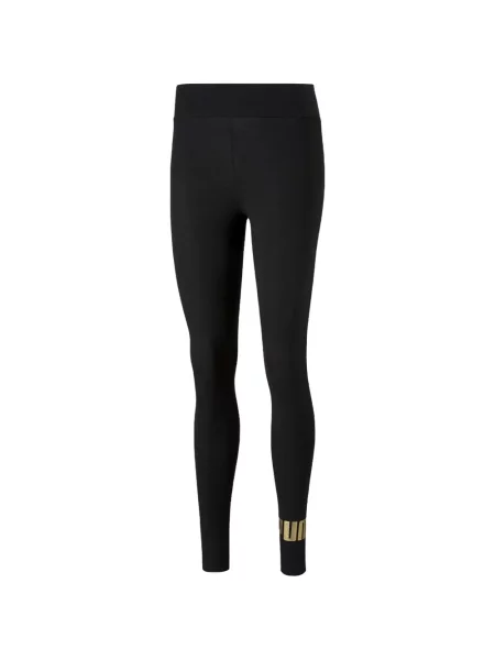 Leggings Puma cu imagine negru