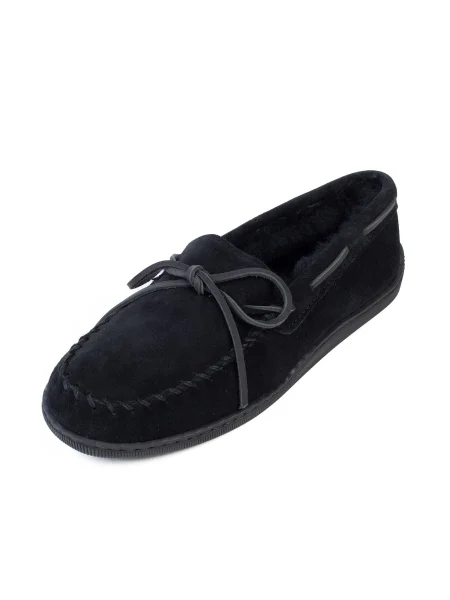 Minnetonka Mocasini Pileline' negru