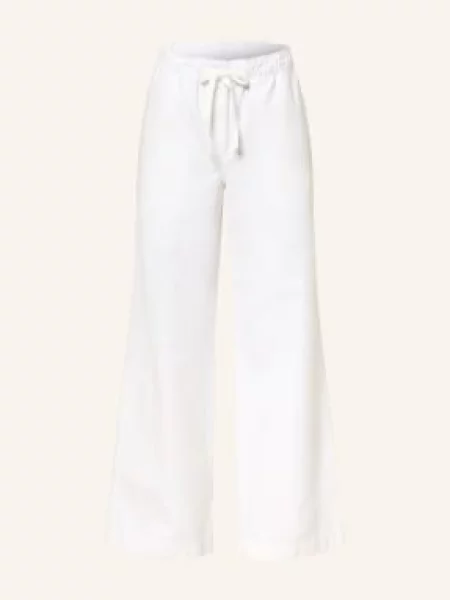 Juvia Spodnie Noemi W Stylu Joggingowym weiss