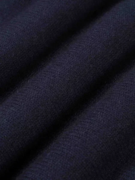 Pulover Doriani Cashmere din cașmir albastru