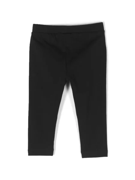Legginsy dziecięce Moschino czarne