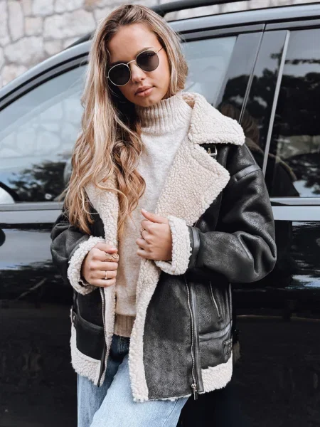 Kožna jakna Dstreet