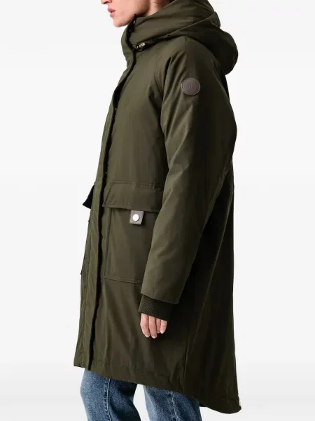 Parka Mos Mosh s kapucí zelená