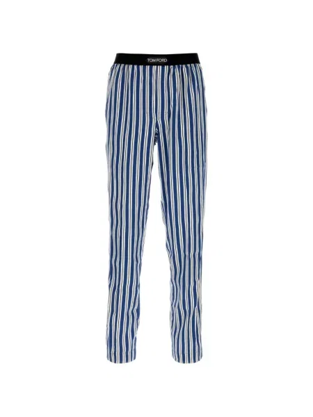 Pyžamo pyžamo Tom Ford modré