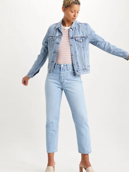 Kurtka jeansowa Levi's niebieska