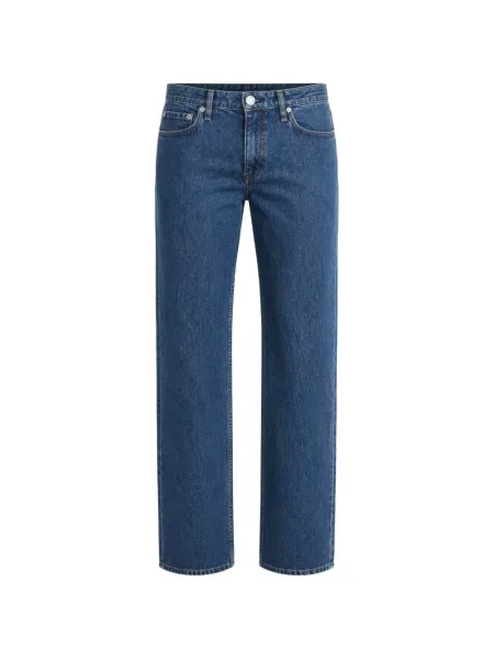 Blugi drepți Rag & Bone albastru