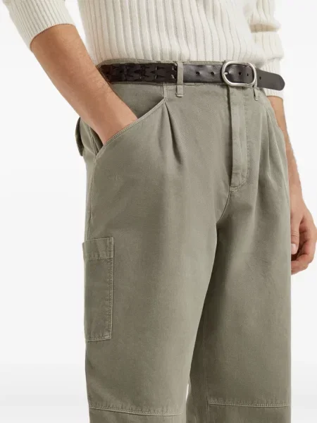 Pantaloni Brunello Cucinelli verde