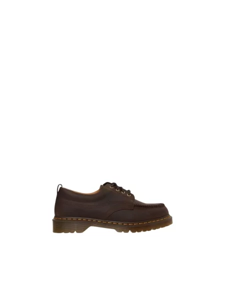 Półbuty Dr. Martens skórzane brązowe