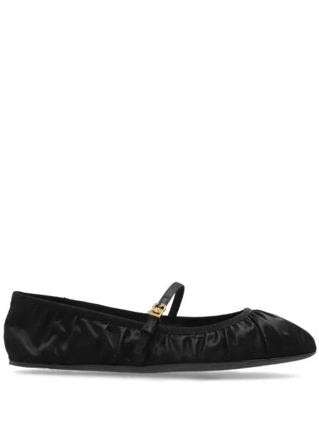 Balerini Dolce & Gabbana din piele negru
