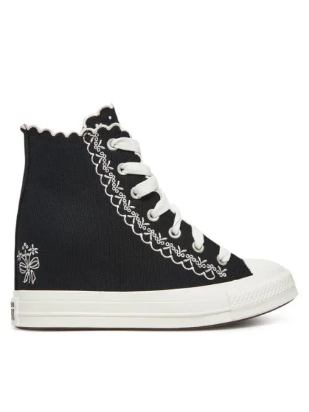 Converse Кецове Chuck Taylor All Star Wedge черен