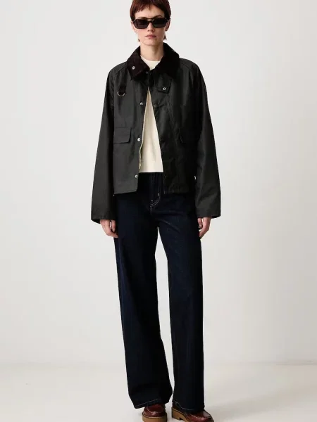 Barbour Spey Wax Jacket jachetă scurtă pentru femei din