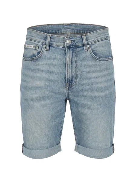 Pantaloni Calvin Klein Jeans albastru