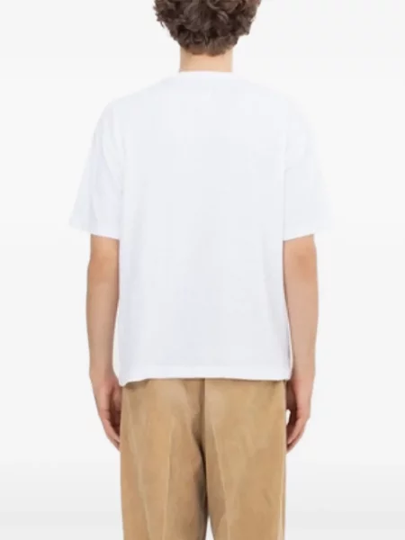 Tricou Visvim cu dungi de tigru alb
