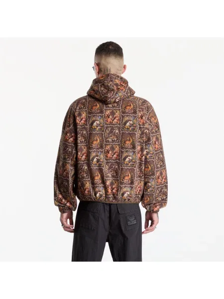 Anorak Umbro din fleece maro