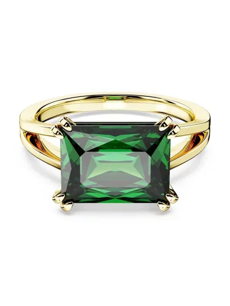 Swarovski inel MATRIX verde