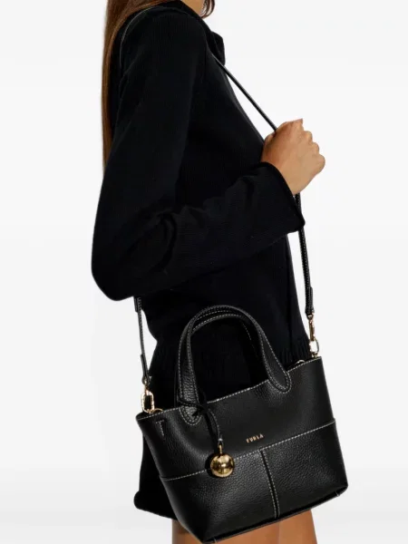 Geantă shopper Furla negru