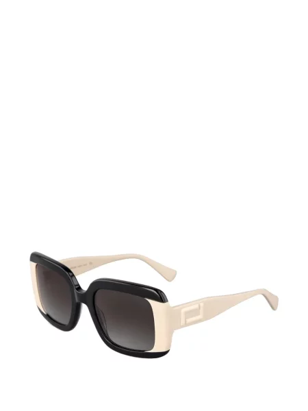 Ochelari de soare Lancel cu imprimeu geometric negru
