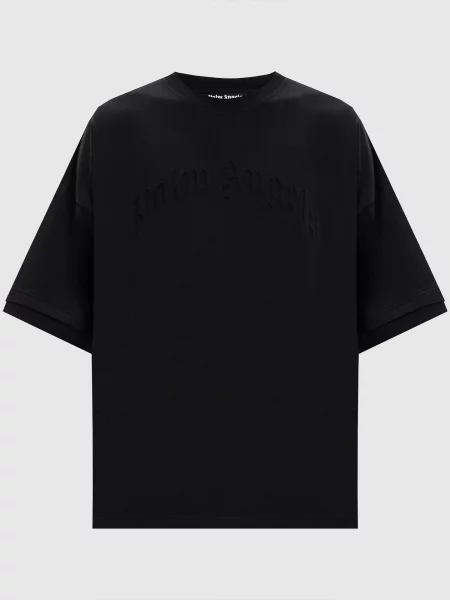 Футболка з логотипом Palm Angels чорна