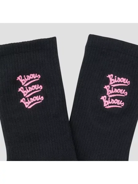 Șosete Bisous Skateboards negru
