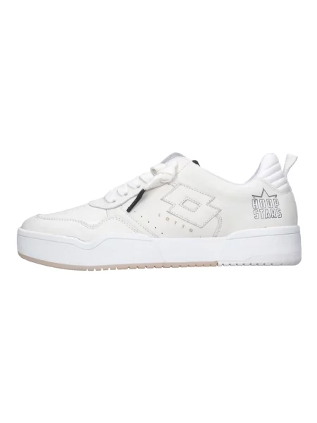 Sneakersy Lotto skórzane białe