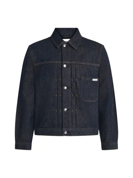 Calvin Klein Jeans Geacă de primăvară-toamnă închis albastru