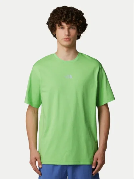 The North Face Tricou Unisex SS Never Stop verde