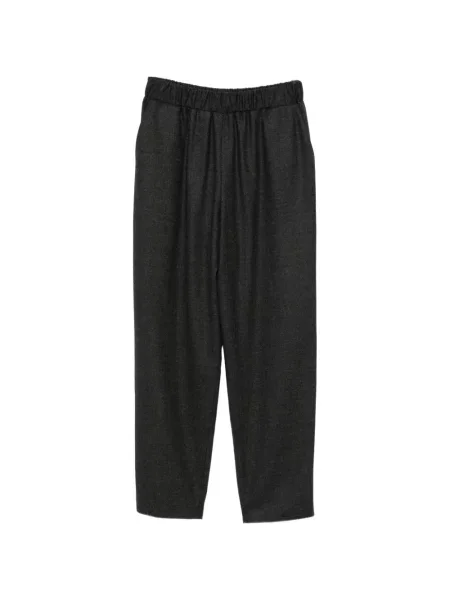 Pantaloni Dusan de flanelă gri