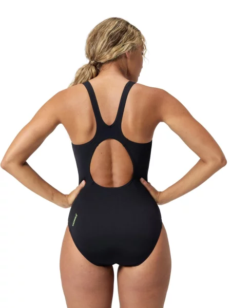Strój kąpielowy jednoczęściowy na basen Speedo Placement czarny