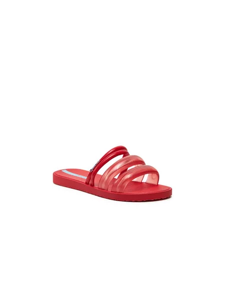 Pantofle Ipanema Puffer Slide red/blue červené