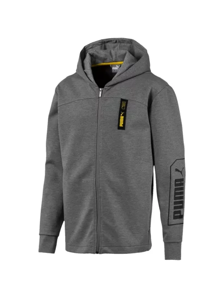 Hanorac cu glugă Puma gri