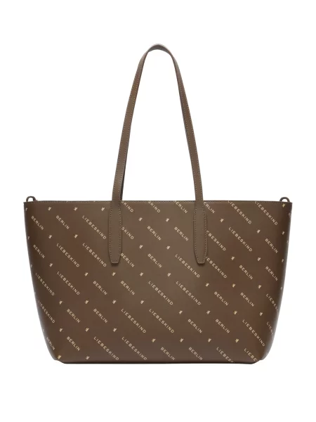 Liebeskind Berlin Nakupovalna torba / čokolada bež