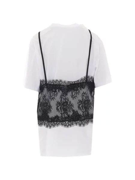Tricou Aniye By din dantelă alb