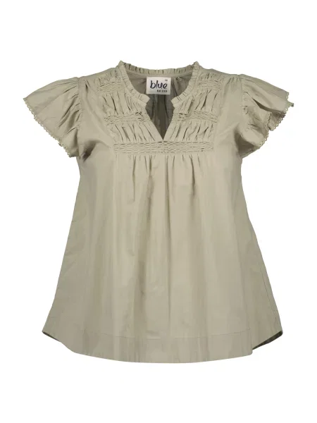 BLUE SEVEN Halenka khaki modrá