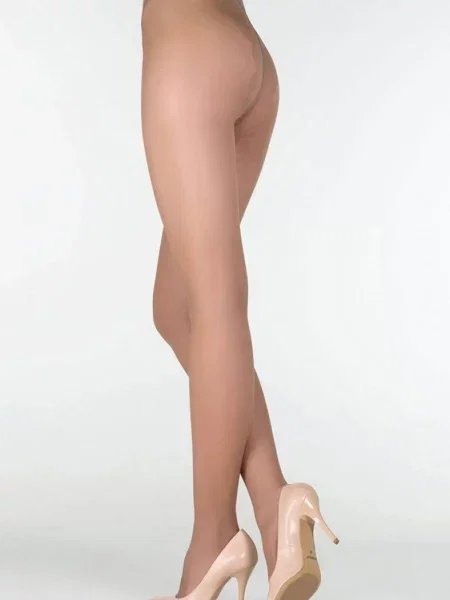 Тонкие капроновые колготки 20 den BIKINI коричневі