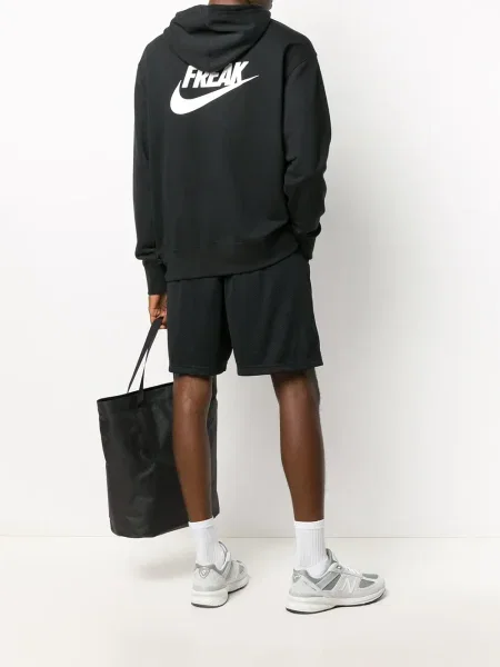 Hanorac cu glugă Nike negru