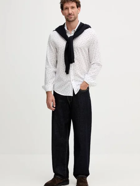 Сорочка Pepe Jeans slim класичний комір білий