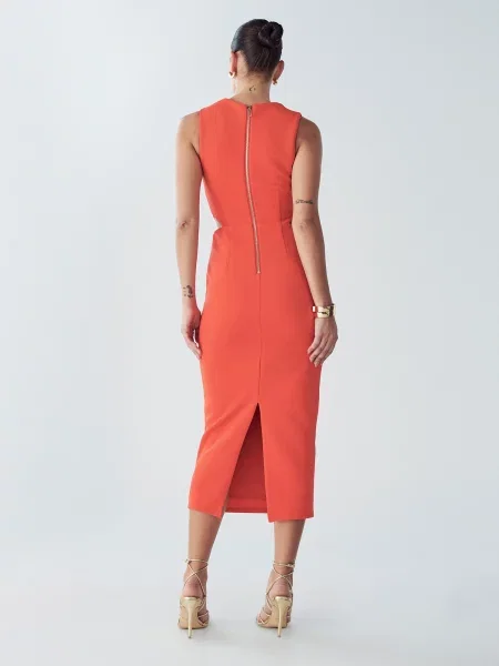 BWLDR Rochie Riri' portocaliu