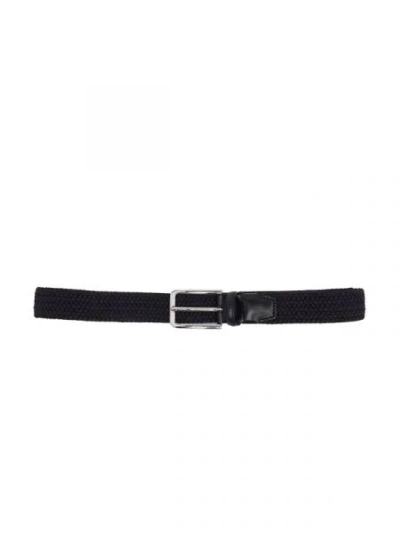 BOSS BLACK cu adaos de piele negru