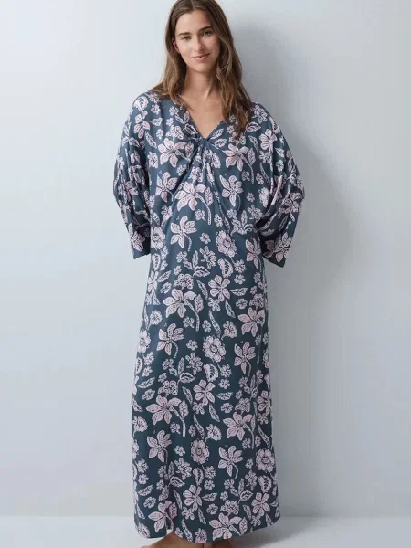 Women'secret rochie din vâscoză albastru