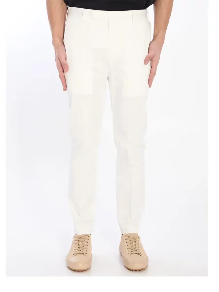 Pantaloni Pt Torino alb