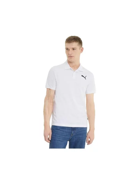Tricou polo Puma alb